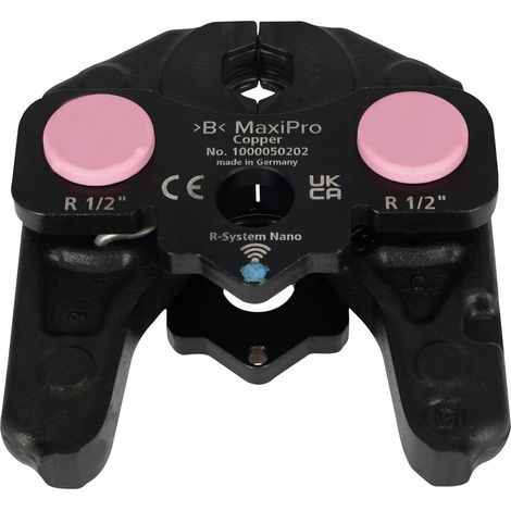 ROTHENBERGER ROMAX NANO iJAW, B MaxiPro, 1/2" mordaza de prensa - 1000050202 (1/2)