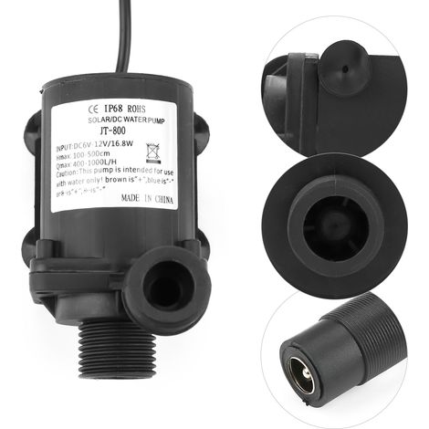 12V bürstenlose Gleichstrom-Wasserpumpe JT-800B-12 (1/5)