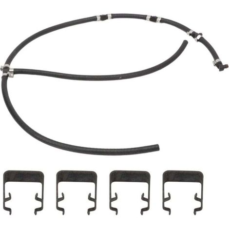 Tube de retour de fuite d'injecteur diesel pour Vauxhall Opel Astra Corsa Meriva 55578366 (1/3)