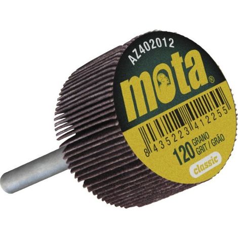 MOTA Spazzola Lamellare con Gambo 50x30x6mm Grana 80 AZ53008