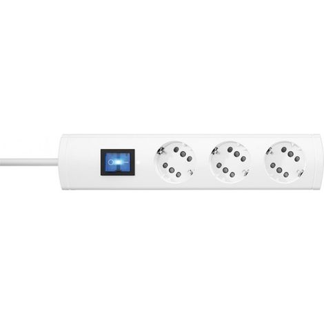 Rallonge Kopp 3 Prises Duoversal+ Interrupteur Lumineux Et Prises Orientables - Kopp (1/3)