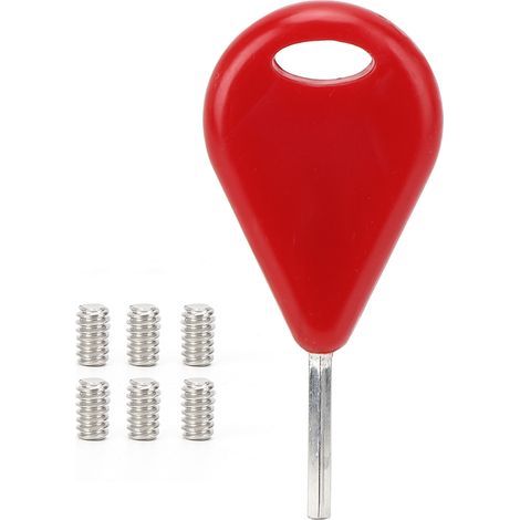 Kit de 100 pièces de Rivet Nut en zinc à tête plate, accessoires de quincaillerie M4 (1/5)