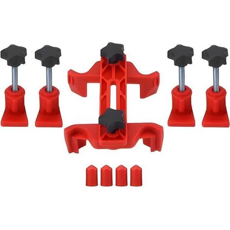 Kit de 5 pinces de blocage pour double arbre à cames automobile outil de verrouillage de pignon de distribution universel pour SUV (1/5)