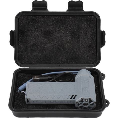 Mini-Jetgebläse mit 160 W Leistung, tragbar, mit Turbolüfter und 110.000 U/min, ideal für Computertastatur, Auto oder Zuhause. (1/5)