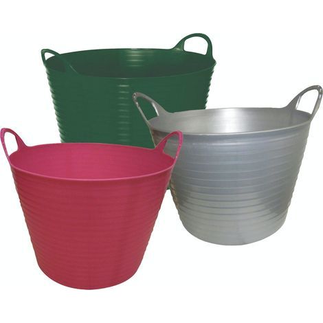 TEC HIT 390028 - Weicher Korb - Extrem widerstandsfähig - Abmessungen: 39 cm x 39 cm x 30 cm - 28 Liter - Verschiedene Farben (1/5)