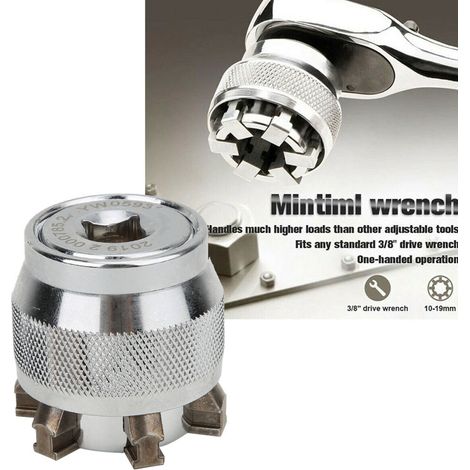 Clé à douille universelle, douille réglable magique pour écrous de 10 à 19 mm (3/8 à 3/4 po). (1/5)