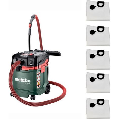 Metabo 30L 1200W 240V All-Purpose M Class Vacuum Dust Ex + Dust Bags 602087380