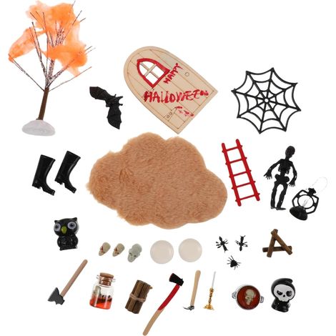 Décorations Halloween Miniatures Accessoires pour Maison de Poupée Décorations Intérieures pour Fête (1/5)