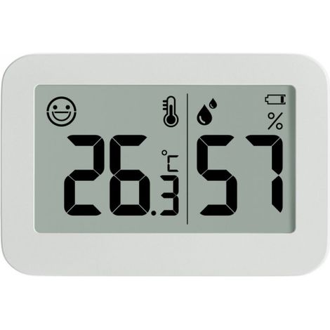 higrómetro, temperatura de -9,9 °C a 60 °C, humedad del 10 % al 99 %, pantalla LCD, interior, invernadero, habitación de bebé (1/5)
