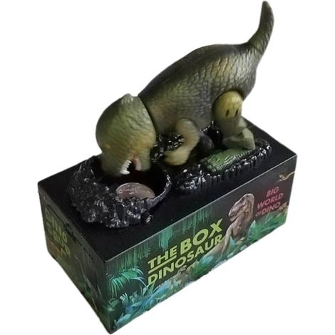 s Électronique Incassable Statue Dinosaure Décoration Bureau Chambre Salle de Jeux pour Noël, Anniversaire, Vacances, Économiseur (1/5)