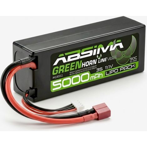 Greenhorn LiPo 3S/11.1V 50C 5000 HC (T-Plug)