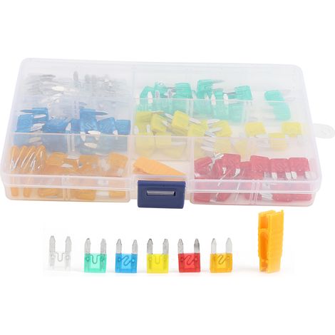 Insert de fusible à lame Type S, accessoires électriques, connecteurs industriels pour la Protection des voitures, 120 pièces (1/5)