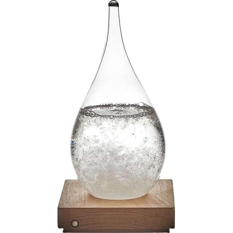 Thermomètre de galilée sur socle pour l'intérieur