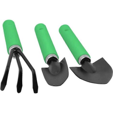 Kit d'outils de plantation pour bonsaï, idéal pour les plantes d'intérieur et le rempotage de cactus. 17,5 x 3 cm. Acier inoxydable. 3 pièces. (1/5)
