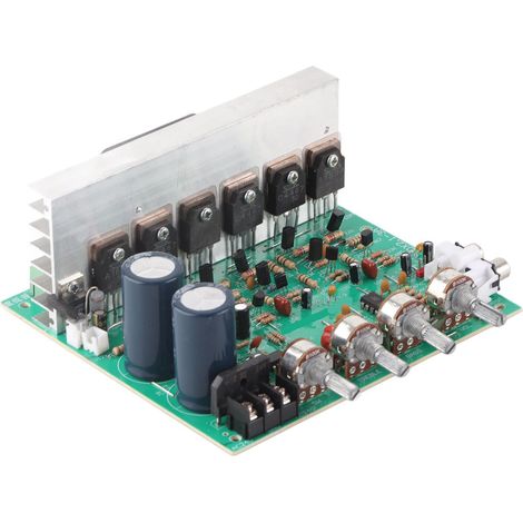 Carte d'amplificateur de puissance pour subwoofer 2.1, 240 W, carte d'amplificateur audio 3 canaux haute puissance