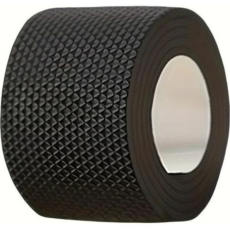 rollo de pegatinas antideslizantes para suelas de zapatos, gruesas, resistentes al desgaste, inodoras, texturizadas, negras, para zapatos, interiores, exteriores, viajes, trabajo, 100 cm (1/5)