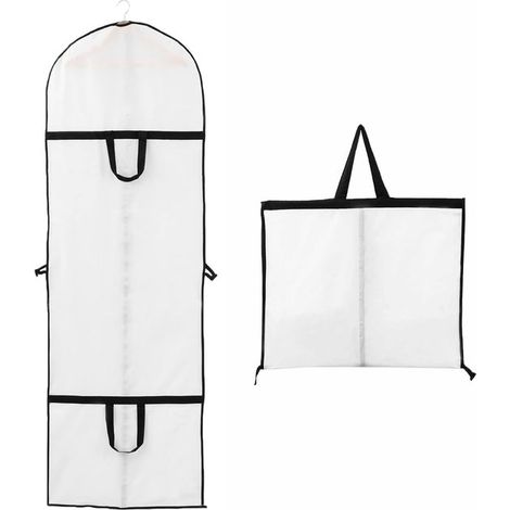 Kleidersack für Brautkleider - faltbar und wasserdicht (60 x 180 cm) (1/5)
