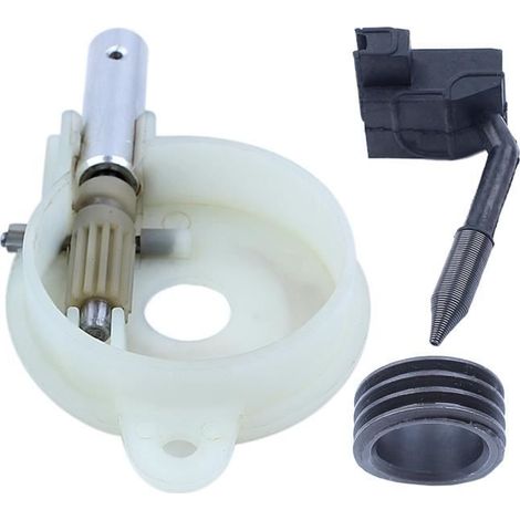 Kit pompe à huile avec engrenage à vis sans fin pour Husqvarna 136 137 141 141 142 36 41 Jonsered 2036 2040 (1/4)