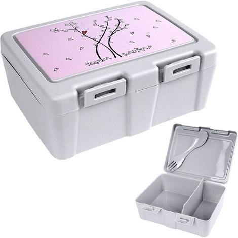 Lunchbox, Frühstücksbox, Besteck (1/5)