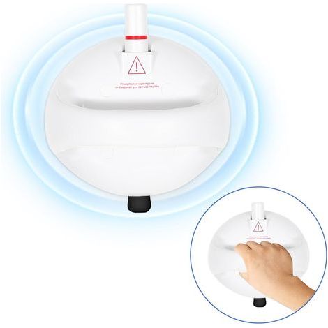 Duschgriff mit Saugnapf für Badewanne und Dusche, 12,7 cm, Tragkraft 181 kg, erhöhte Sicherheit für Senioren, weiß, 21er-Packung (1/5)