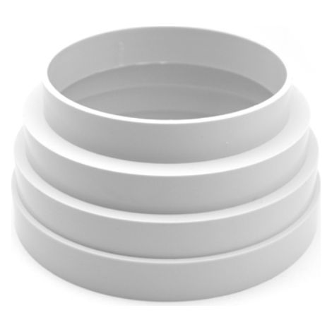 CONO DI RIDUZIONE MF IN ABS 100-125MM PER TUBO NON BICCHIERATO - FIRST