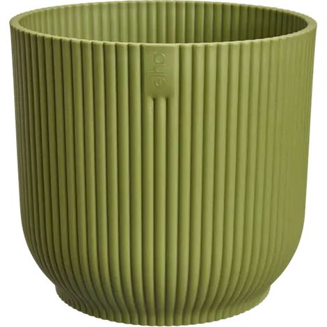 Vaso Vibes Fold Round D 18 x h 17 cm Verde felce ELHO