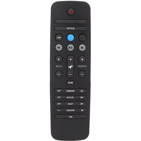 Télécommande de remplacement pour barre de son Fidelio HTL9100, HTL5120, HTL7180 et YKF297 006 (1/5)