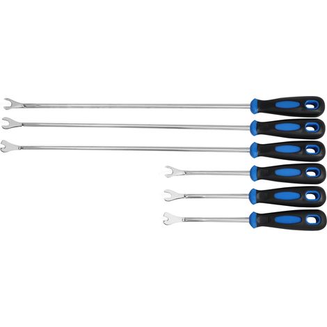 SW-Stahl 94885L Verkleidungsclip Lösewerkzeug- satz 6 teilig