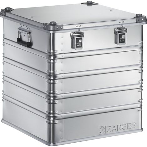 ZARGES, Caisse de transport en aluminium, capacité 175 l, L x