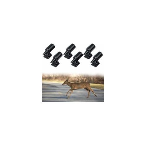6 Pièces Sifflet Ultrasons Ultra Son Anti-Gibier, Sifflets de Cerf pour Voitures, Sifflets de Cerf Avertissement, pour Voitures, Véhicules (1/4)
