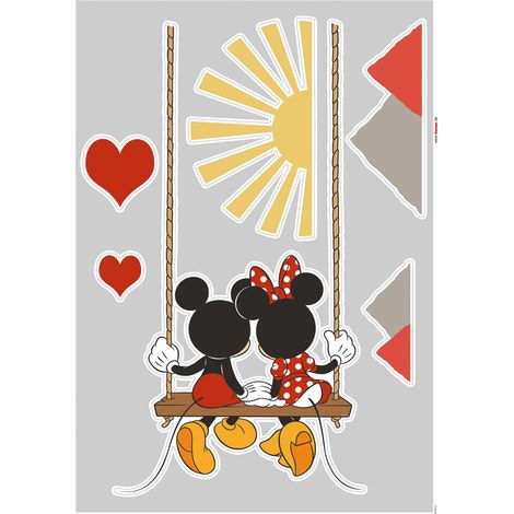 Stickers muraux- Mickey Swing - 7 pièces (1/2)