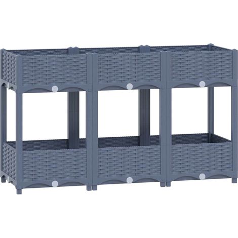 Maison Exclusive - Hochbeet 120x40x71 cm Polypropylen (1/5)