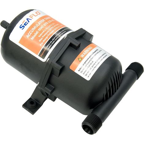 Réservoir d'Accumulateur de Pression 0,75 Litre, 125 psi Surpresseur Pompe de Pression d'eau Accessoire de Camping Car pour Bateau, Yacht, Marine RV Caravane, Van (1/5)