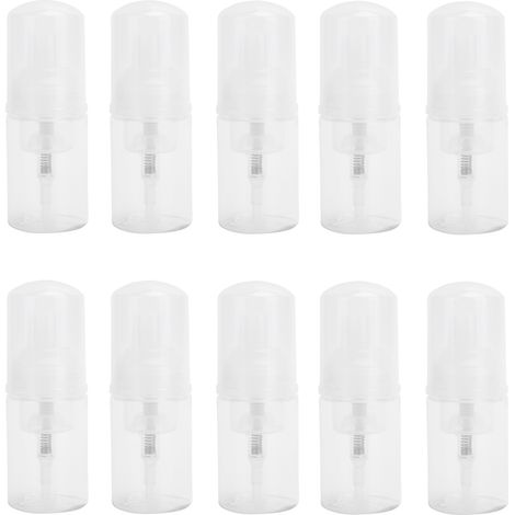 10 Flacons Vides 30ml pour Savon Liquide, Remplissables et Portables pour Voyage (1/5)