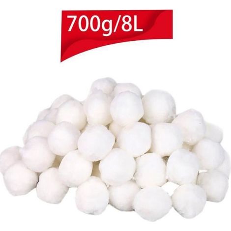 700g Balles filtrantes aqualoon pour filtre à sable Purification De L'eau Fiber Boule pour Piscine Spa POMPE (1/4)