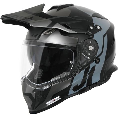 Casque JUST1 J34 PRO tour titane noir XL (1/5)
