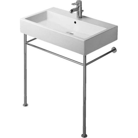 Consola metálica Duravit Vero para 045480, regulable en altura, (1/2)