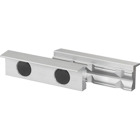 Magnetische Aluminium Backen fuer 125mm Schraubstock Prisma Fervi 0520/125P