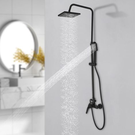Duschsystem mit Thermostatarmatur, Regendusche, Duschset, Duschsäule, Dusche