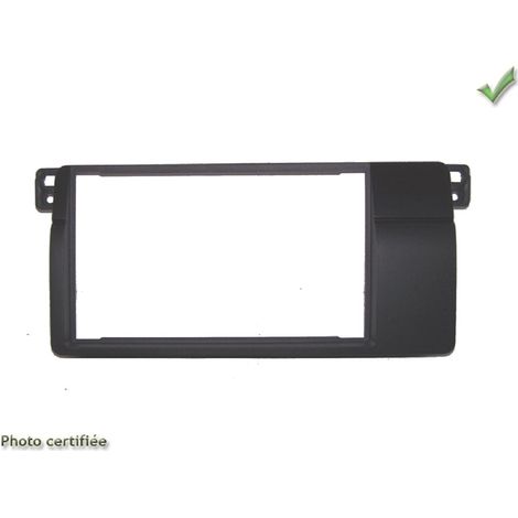 Facade autoradio 2DIN compatible avec BMW SERIE 3 E46 98-06 GAUCHE prev-2520 H102-L182