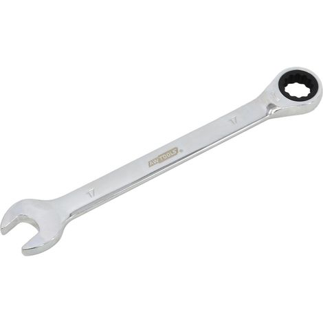 AWTOOLS KLUCZ PŁASKO-OCZKOWY Z GRZECH.KPL. 7szt 10-19mm