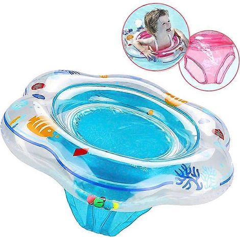 Bouée gonflable pour bébé avec siège, pour les enfants de 6 à 36 mois, idéale pour les piscines et les sports nautiques. (1/5)