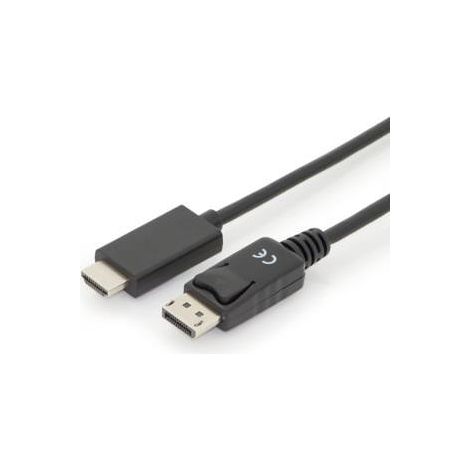 DIGITUS DisplayPort Adapterkabel DP-HDMI Typ A 3m AK-340303-030-S Kabel und Adapter -Computer-