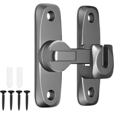 Verrou serrure de fermeture Modèle - Alliage de zinc - Installation facile - Sécurité renforcée (1/4)