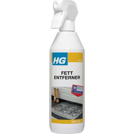 HG Fett Entferner 500 ml Fettentferner Küchenreiniger Herd Fliesen Fettreiniger