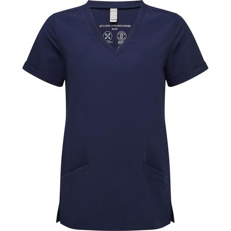 Tablier de travail enroulable pour femmes, taille XL, couleur bleu marine, résistant et pratique pour tous vos travaux manuels et professionnels