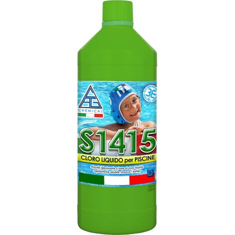 De'sinfectant pour piscines O2 chimique sans chlore 1 l multiactif a' action antibacte'rienne pour piscines