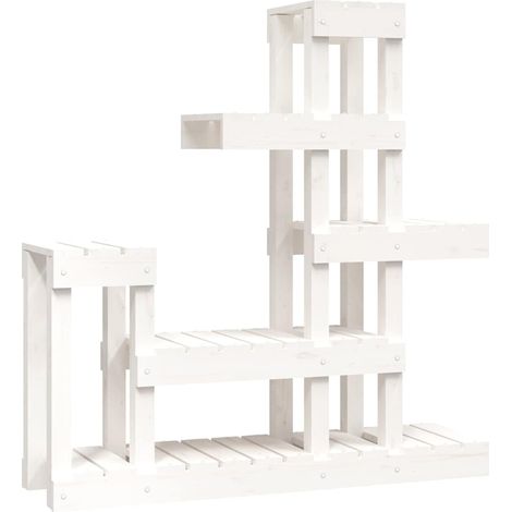 Maison Exclusive - Soporte para plantas madera maciza de pino bla (1/5)
