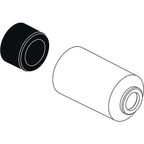 IS Abdeckhülse f.Umschaltung EASY-Box Bausatz 2 Chrom