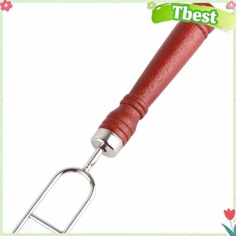 Fourchettes Barbecue - Acier Inoxydable - Pour Viande Poulet Mouton Boeuf - 6 Pièces Avec 2 Brosses Silicone (1/4)